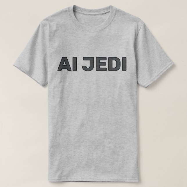 AI Jedi™ T-Shirt (Frente do Design)