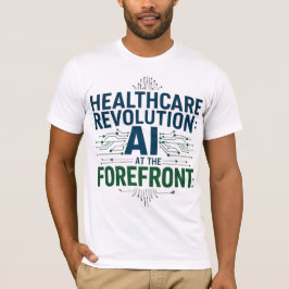 AI na área de saúde Revolucionando T-Shirt de diag