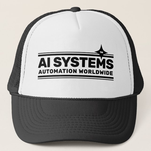 AI Systems™ Boné de Caminhoneiro (Frente)