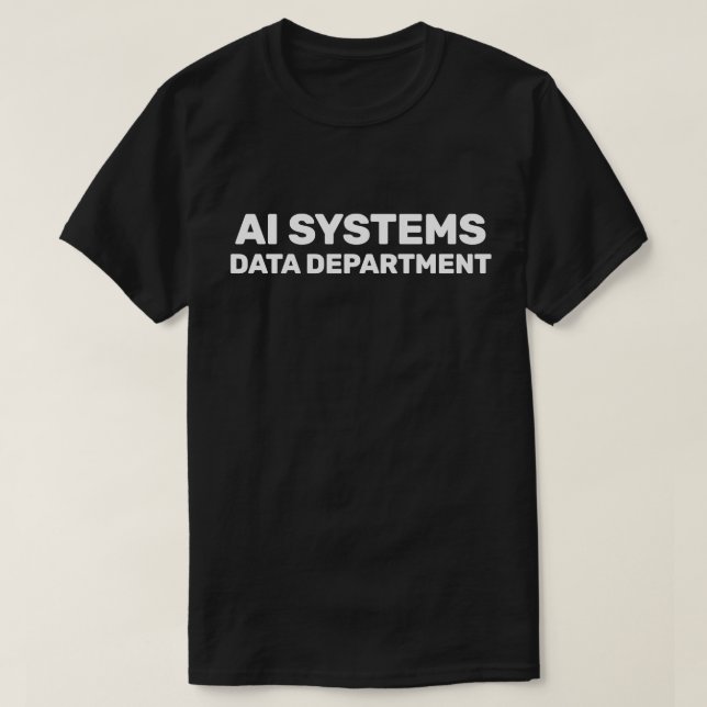 AI Systems™ T-Shirt (Frente do Design)