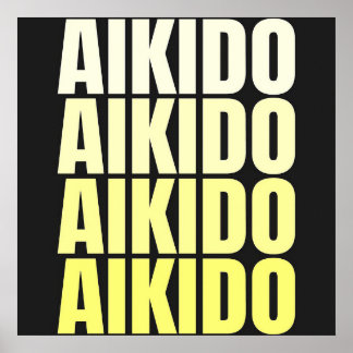 AIKIDO | Poster de Artes Marciais