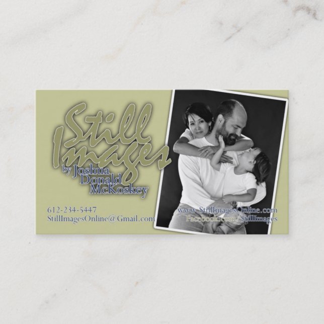 Ainda cartões de visitas das imagens (Frente)