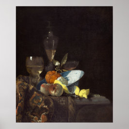 Ainda com vida - Willem Kalf Fine Art Poster
