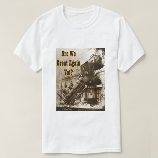 Ainda Estamos Excelentes? - Uma Camisa MisterP (Frente do Design)