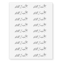 Ainda Eu Me Levanto Inspirador Minimalista