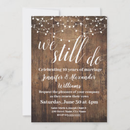 Ainda fazemos comemoração de casamento de aniversá