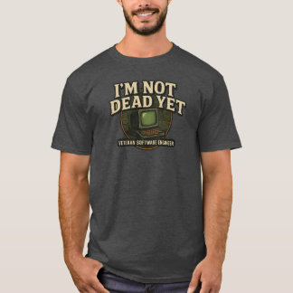 Ainda Não Morri – Camiseta Emblema de Tecnologia V