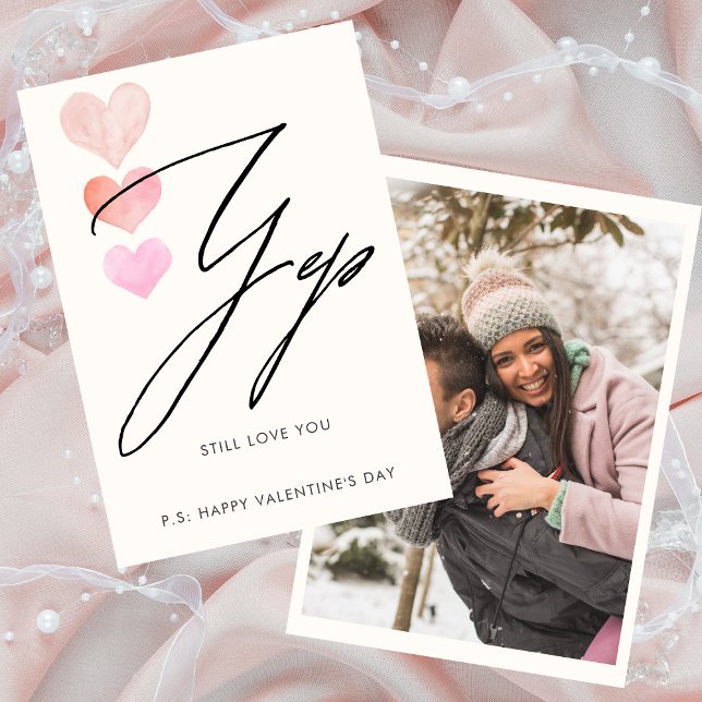 Ainda te amo Cartão do dia Photo Valentine (Criador carregado)