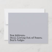 Ainda vivendo fora das caixas, não julgue o cartão