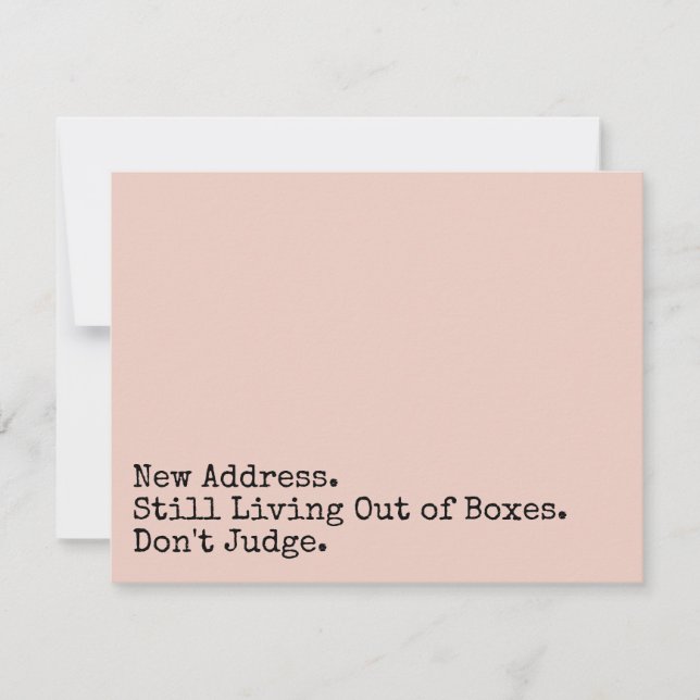 Ainda vivendo fora das caixas, não julgue o cartão (Frente)