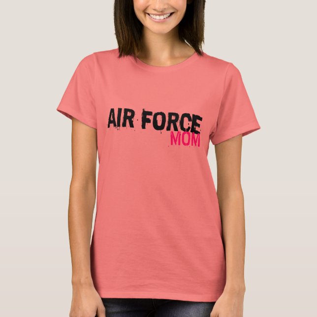 Air Force Mãe T-Shirts (Frente)