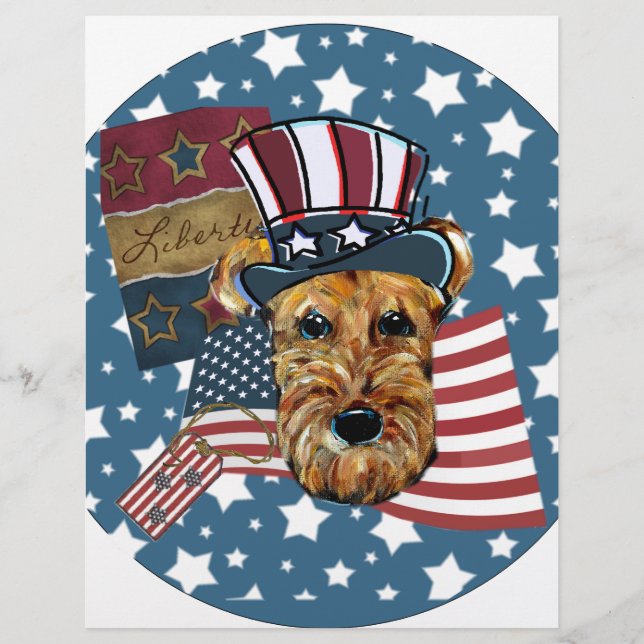 AIREDALE TERRIER (Frente)