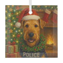 Airedale Terrier Holiday