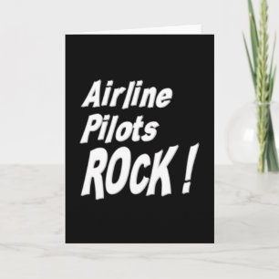 Airline Pilots Rock! Cartão