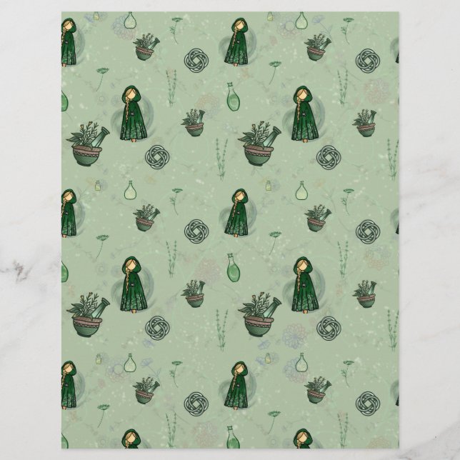 Airmid, Deusa Celta da Cura (Frente)