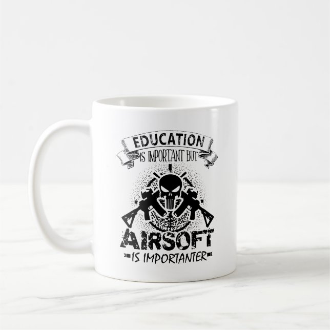 Airsoft é caneca de Importanter (Esquerda)