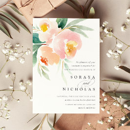Airy Floral | Convite Para Casamento