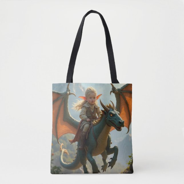 Aislumbrando Seu Dragão Tote Bag (Frente)