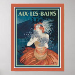 Aix-Les-Bains Deco Resort Ad Poster de 1920