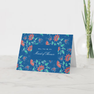 Aiyana Floral Batik É Meu Convite Madrinha de casa