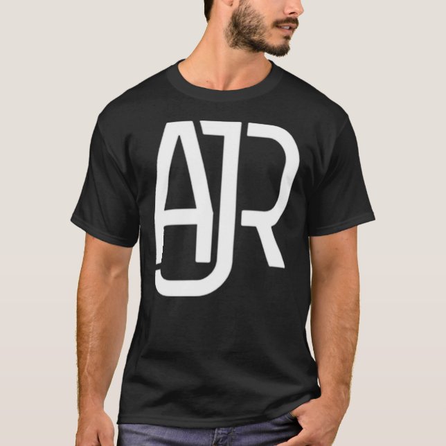 AJR White Logo Classic T-Shirt (Frente)