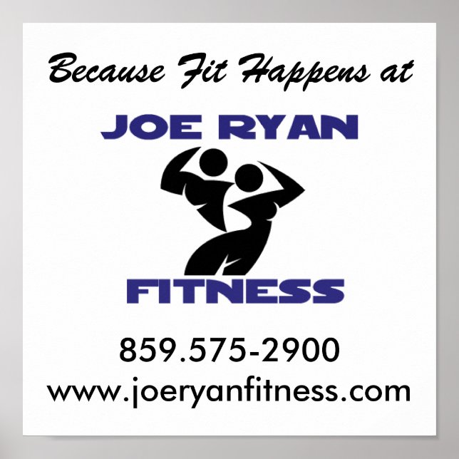 Ajustado Acontece Poster (Frente)