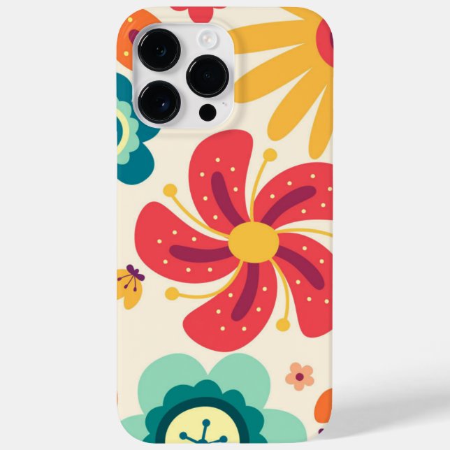 Ajustado de Hippie Floral de Capa de telefone de G (Verso)
