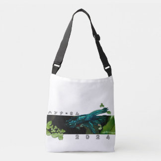 Ajustável Azure Betta Fish Art Bolsa 2024