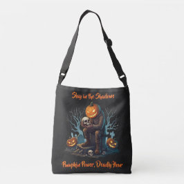 Ajustável 🖤 Black Pumpkin King Halloween Bolsa 🎃
