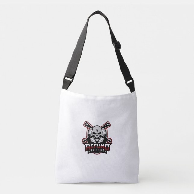 Ajustável Bolsa All-Over-Impressão, GAMING DE RESTITUIÇÃO DE (Frente)