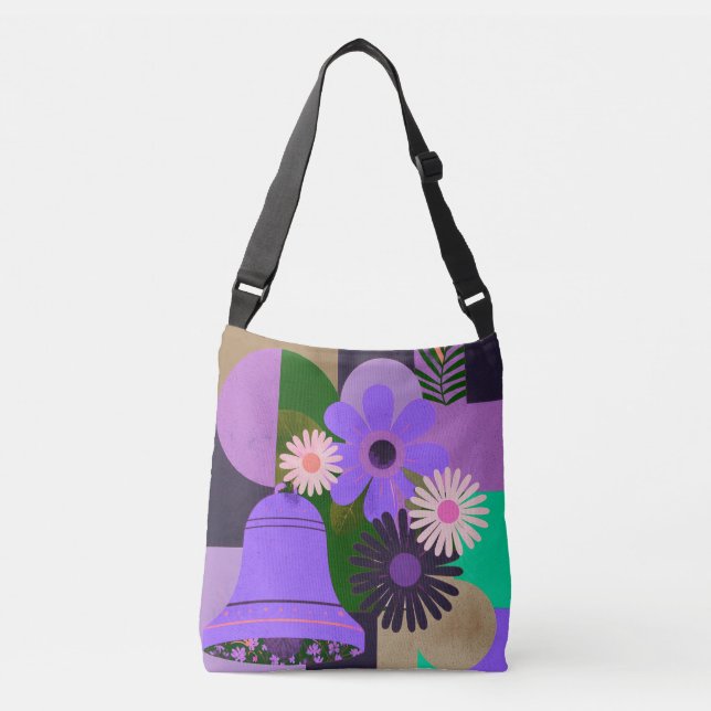 Ajustável Bolsa Botânica Fofa (Frente)
