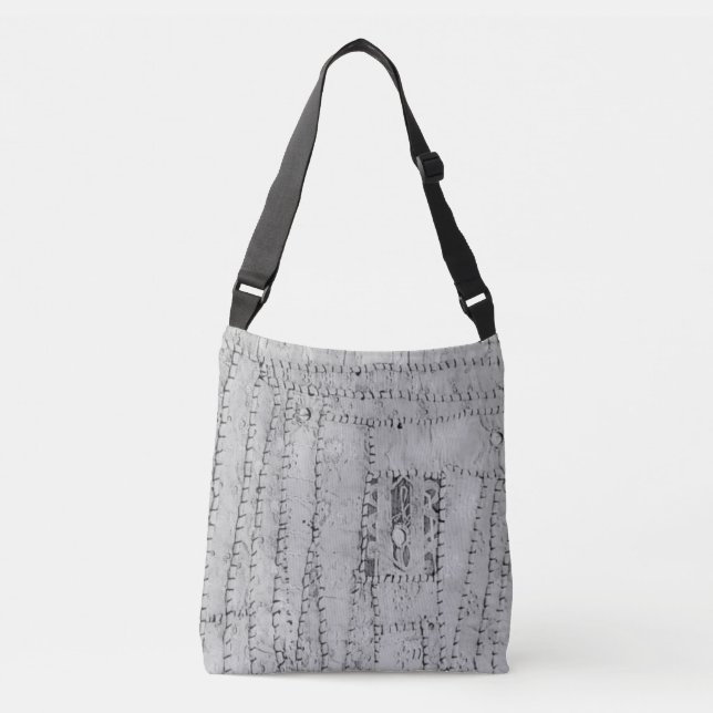Ajustável Bolsa cruz sobre saco de arte design (Frente)