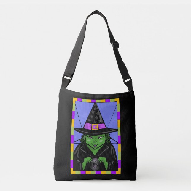 Ajustável Bolsa de Bruxa Mística Mística Mística de Hallowee (Frente)