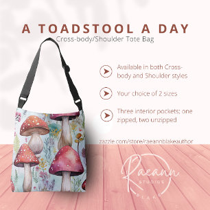 Ajustável Bolsa de Cogumelo Colorido