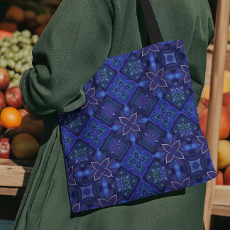 Ajustável Bolsa de Compras Jardim Místico
