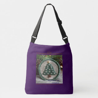 Ajustável Bolsa de Corpo Cruzado de Natal do Designer
