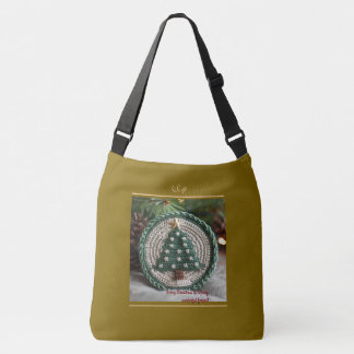 Ajustável Bolsa de Corpo Cruzado de Natal do Designer