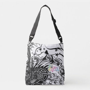 Ajustável Bolsa de Corpo Cruzado do Assistente