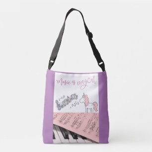 Ajustável Bolsa de crianças unicórnicas de piano