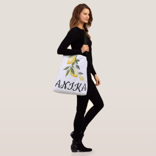 AJUSTÁVEL BOLSA DE NOME PERSONALIZADO LIMONCELLO