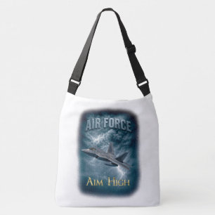 Ajustável Bolsa de Ombro Air Force Aim High