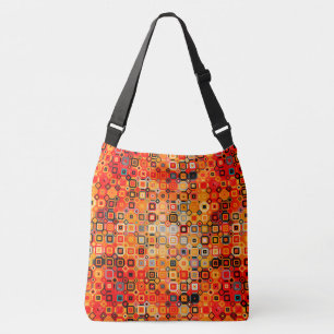 Ajustável bolsa de ombro do estilo laranja queimado