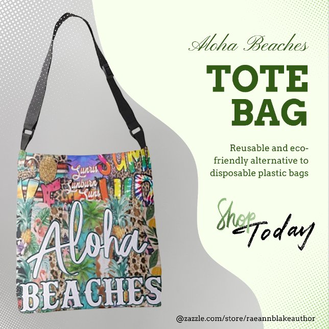 Ajustável Bolsa de Praia Aloha (Criador carregado)