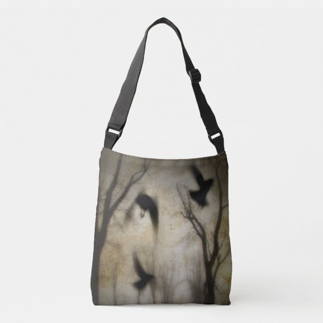 Ajustável Bolsa de Woodland Crows (Frente)