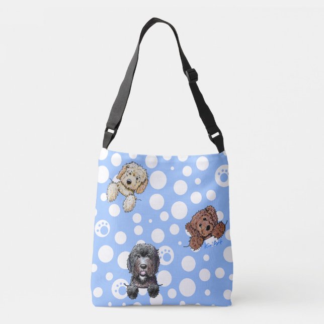 Ajustável Bolsa do KiniArt Doodle (Verso)