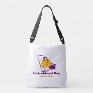 Ajustável Bolsa Elegante Bordada – Estilosa e Durável Todos