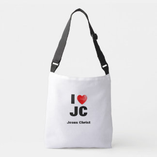 Ajustável Bolsa I love Jesus Christ 