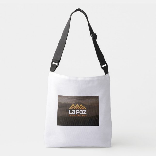 Ajustável Bolsa  La Paz ciudad del cielo (Frente)