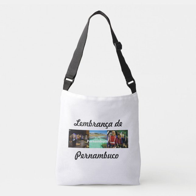 Ajustável Bolsa lembrança de Pernambuco (Frente)