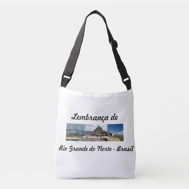 Ajustável Bolsa lembrança de Rio Grande do Norte Brasil (Frente)